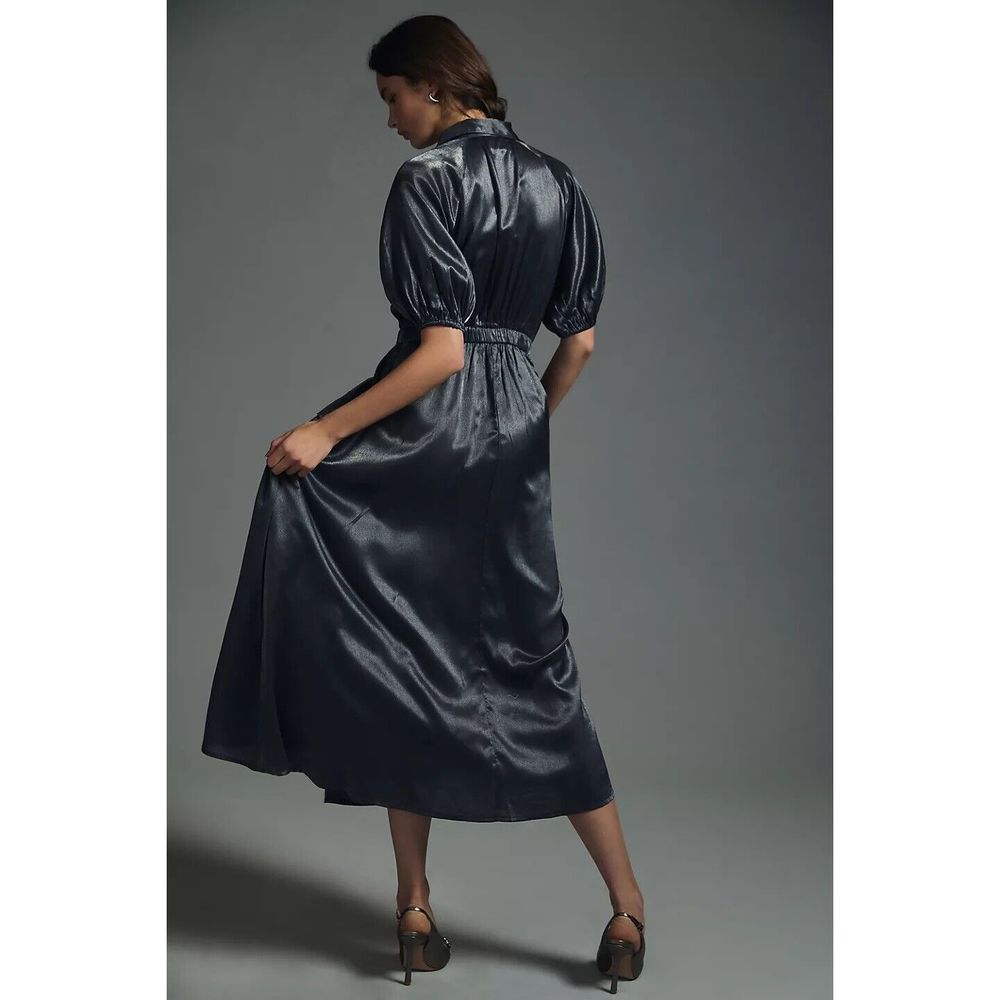 Anthropolgie x Samant Chauhan Utility Shirt Dress Size 1XL - Picture 4 of 15